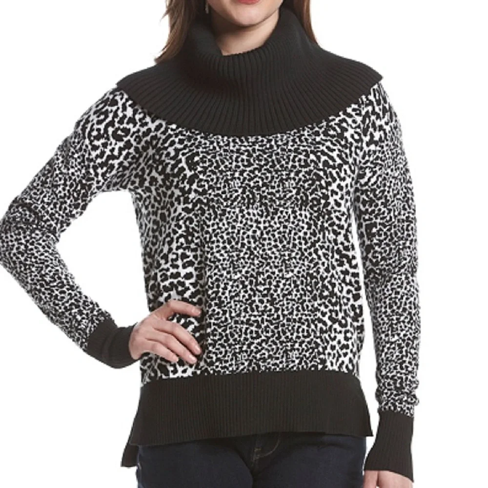 MICHAEL Michael Kors Black/White Sweater